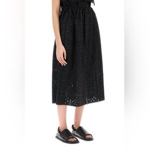 NWT Ganni slip-on Midi Skirt, Size 34